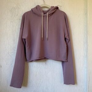 MATE the Label crop hoodie